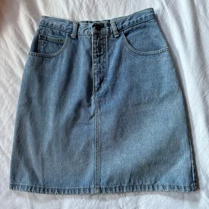 VTG 90s y2k denim GUESS skirt